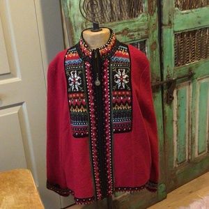 Icelandic sweater jacket